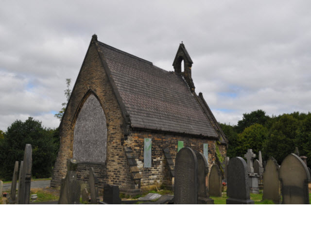 Ince Cemetery Chapel 60m SW of Lodge